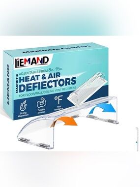 Heat and Air Vent Deflector